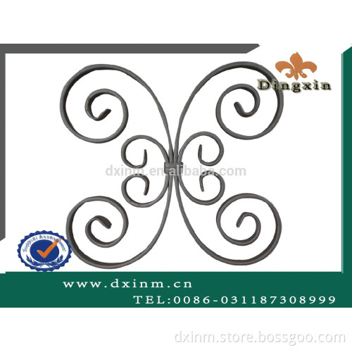 classical style wrought metal ornaments for doors and gate designs